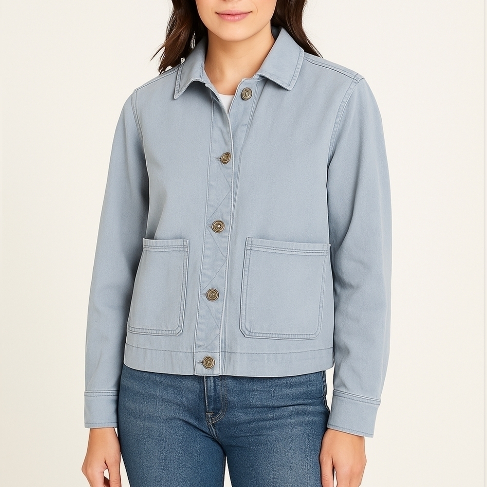 BDG Denim Distressed Jacket